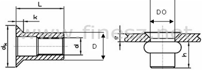 gb178802拉铆螺母尺寸