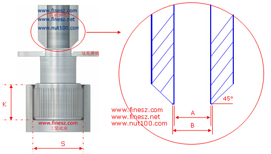 pf41/pf42松不脱螺钉图纸